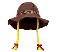 Generico Cappello Da Oktoberfest Donna Con, Copricapo Tradizionale Retrò Da | Cappello Per La Festa Della Birra Tedesca Per Donne Palcoscenico Performance Di Danza Evento Party Festival E Cost