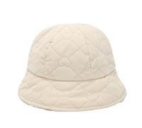 Generico Cappello da Pescatore in Velluto a Coste Giapponese retrò for Donne e Uomini, for Autunno e Inverno(Beige)