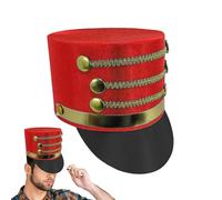 Generico Cappello da soldatino, Cappello da schiaccianoci per adulti,Cappello accessorio cosplay soldato-Giocattolo creativo per cappello schiaccianoci per adulti, per spettacoli, raduni, cosplay