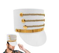 Generico Cappello da Soldatino | o Cappello A Cilindro | Per Direttore Di Circo | Per Spettacoli Dal Natale Travestimenti Feste Carnevale Halloween Riunioni Familiari