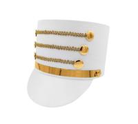 Generico Cappello da Soldatino,o Schiaccianoci Cappello A Cilindro - Puntale Albero di Natale | per Spettacoli Teatrali Natale Carnevale Halloween Raduni Familiari Sfilate