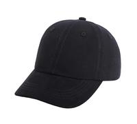 Generico Cappello da Sole per Bambini e Bambine, con Protezione UPF 50+, Tesa Larga, Ideale per L'Estate e la Spiaggia, con Cinturino Regolabile sottogola. (Black, 1-2 Years)