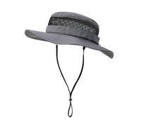 Generico Cappello da Sole rinfrescante, Compatibile for Uomini e Donne, Secchiello Pieghevole a Tesa Larga for la Pesca in Giardino(Gray,58cm)