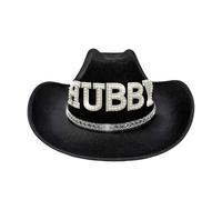 Generico Cappello da Sposa con Decorazioni di Perle, per la Futura Sposa, per l'addio al Nubilato,Team Bride Gadget