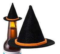 Generico Cappello Da Strega Decorazione | Centrotavola Per La Festa Di Halloween | Ornamento Cappello da Strega per Tappo Bottiglia Vino Progetto Artistico Casa Foto Prop