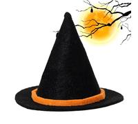 Generico Cappello Da Strega Decorazione, Decorazioni Carine Per Halloween, Ornamento Artigianale Per Tappi Bottiglie Camera Casa Festa Libreria Lampada Comodino
