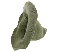Generico Cappello da Strega Halloween Unisex in Misto Lana Verde Ampio Bordo a Cono, Caldo e Protettivo per Festival Rinascimentali e Avventure All'aperto