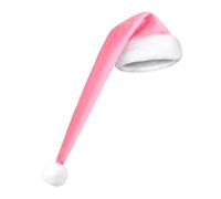 Generico Cappello Di Babbo Natale 75 Cm Lungo - Cappello in Velluto Morbido con Bordo Bianco,Accessorio Costume Per Capelli Per Carnevale Festa Invernale Performance Palco Festività Ricorrenze