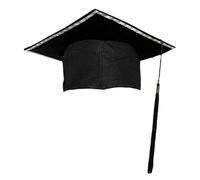 Generico Cappello Di Laurea Con Nappina | Cappello Sublimato Con Luci LED Per Adulti | Accessori Per Festa A Tema Con Decorazioni, Compleanno Scuola Università Liceo, Forniture Per Eventi Di Diploma