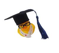 Generico Cappello di laurea per adulti | Cap di laurea | Decorazione del cruscotto con tela a tela di cappello da laurea, regalo per gli esami, anatre universita