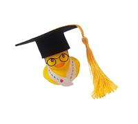 Generico Cappello di laurea per adulti | Cap di laurea | Decorazione del cruscotto con tela a tela di cappello da laurea, regalo per gli esami, anatre universita