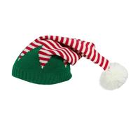Generico Cappello Di Natale A Maglia | Cappello di Babbo Natale Lavorato a Maglia per Donne | Berretto Colorato Comodo Festivo Per Tutta La Famiglia Attività All Aperto Raduni