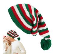 Generico Cappello di Natale - Cappelli Da Babbo Natale Per Uomo | Berretto Colorato Comodo Festivo Per Tutta La Famiglia Attività All Aperto Raduni