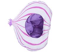 Generico Cappello di Peluche a Forma di Cipolla Copricapo Divertente per Feste di Halloween e Carnevale Accessorio Morbido per Cosplay e Oggetti Fotografici