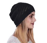 Generico Cappello Donna Estivo in Filo Berretto Donna Cotone Cappello Natalizio Bambina Beanie Estivo Cotone Cappello da Pescatore Smile Cappello da Pescatore Rosa Nero Taglia Unica