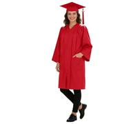 Generico Cappello E Toga Laurea Nera Per Laureati Maschi E Femmine, Vestito Accademico Classico Per Cerimonie, Realizzato In Tessuto Leggero E Resistente Abito Da Laureato Set