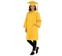 Generico Cappello E Toga Laurea Nera Per Laureati Maschi E Femmine, Vestito Accademico Classico Per Cerimonie, Realizzato In Tessuto Leggero E Resistente Abito Da Laureato Set