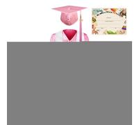 Generico Cappello E Toga Per La Laurea ’Asilo,Costume Per Cerimonia E Abbigliamento Per Bambini | Completo Per Bambini Laureati ’Asilo Anno 2025
