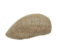 Generico Cappello Estivo da Donna in Paglia Intrecciata a Mano, Sottile, Lavorato a Maglia, in Corda, Traspirante, da Spiaggia(Natural Color 2)