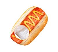 Generico Cappello Hot Dog - Copricapo per Feste in Tema Cibo | Costume Cappello Cibo da Street - Per ogni Utilizzo in Mascherate, Cabine Fotografiche, Props, Festival e Giorni Di Vacanza