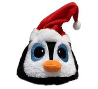 Generico Cappello interattivo di peluche con personaggi natalizi, cappello elettrico di Babbo Natale che canta e balla, cappelli stravaganti per adulti luminosi per donne e uomini (01)