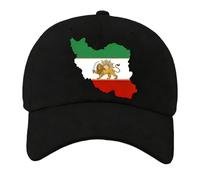 Generico Cappello Iraniano - Copricapo Design con Bordo e Traspirante,Cappello Nazionale con Design della Tesa Curva E Protezione UV - per Donna Uomo Adulto Giovane Madre Nonno Famiglia