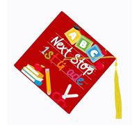Generico Cappello Laurea per Bambini Tocco Laurea Graduation cap Berretto da Laureato con Nappa Gadget per Cerimonie di Lauree Festa di Lauree