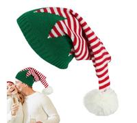 Genérico Cappello natalizio | Cappello da Babbo Natale per le donne | Cappello colorato e confortevole con design festivo per donna bambina bambino da indossare a freddo attività esterne