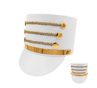 Generico Cappello Per Banda Marciante o Per Cosplay Cappello A Cilindro | Per Direttore Di Circo Per Spettacoli Dal Natale Travestimenti Feste Carnevale Halloween Riunioni Familiari