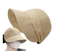 Generico Cappello per Il Sole A Tesa Larga,Cappello Regolabile da Spiaggia E Escursioni - Copricapo Traspirante Ad Asciugatura Rapida per Viaggi Escursionismo Golf Spiaggia Vacanza Giardinaggio