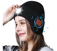 Generico Cappello per L Inverno,Cuffia Senza Fili con Illuminazione LED,Cappello Caldo Ricaricabile | Adatto A Escursionismo Invernale All'Aperto Viaggi Autunnali Pendolarismo E Libero