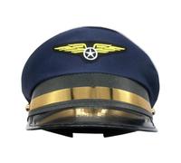 Generico Cappello Pilota Uniforme da Cosplay Marinaio Capitano Aviatore