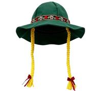 Generico Cappello Tedesco Con Copricapo Retro L'Oktoberfest | Cappello Bavarese Tipico Per Donne Spettacolo Di Danza Su Palco E Evento Di Celebrazione