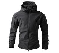 Generico Cappotto Uomo Giacca Invernale Uomo Antivento Pesante Giubbotto Elegante Giacca Camera Leggero Taglie Forti Jacket Vento Imbottito Moto Snowboard Abbigliamento 11#Nero XL