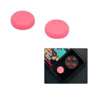 Generico Cappucci di ricambio per joystick per AYANEO AIR Plus/Pocket Micro - Impugnature antiscivolo in silicone per un miglior controllo durante il gioco (Rosa)
