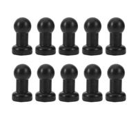 Generico Cappucci Pali Rete Trampolino 10 Pezzi 2,5 cm Diametro | Coperture Ricambio Trampolino | Protezione Pali Sicurezza | Manutenzione Giardino | per Cortile Area Giochi Uso
