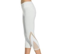 Generico Capri Leggings da Donna Anticellulite Pantacollant Collant Leggins Elastici Casual Activewear Taglie Forti Pantaloni Push Up Fitness Traspirante Corti Pantaloncini per Sportivi O