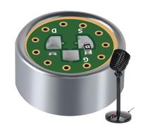 Genérico Capsula Microfono A Condensatore DR1409B - Microfono Unidirezionale da 14 mm con Rapporto Segnale/Rumore | Testa Ad Alta Sensibilità per Studio, Conferenze E Spettacoli