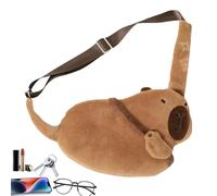 Generico Capybara Pattern Sling Bag - Cute Animal Sling Bag | Shoulder Chest Bags, Over Shoulder Backpack, Travel Chest Bagzs, Cycling Deypack for Women Men