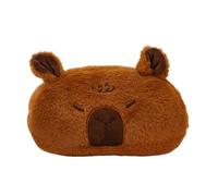 Generico Capybara Pencil Case - 10 Inch Plush Cute Pen Box with Zipper | Capybara Pencil Bag for Kids, Students, School Supplies, College, Travel, and Stationery Storage