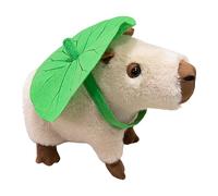 Generico Capybara Plush Kids Bvoura la figura dei cartoni animati | Squisito divano comodo giocattolo per ragazzi che si rilassano giocando e fantasioso animale di peluche Capybara,