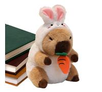 Generico Capybara Plush Toy - 7.87 Inches Cute Capybara Plush | Soft Cute Plushes Stuffed Animals | Soft Huggable Throw Pillow Adorable Pet Buddy Home Decor for Graduation Christmas Birthday