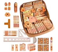 Generico Capybara Stationery Set, Multilayer Pencil Case, Capibara School Material | Capybara Pen Holder for School Students Clerks Office Painting Enthusiasts Student Study at Home