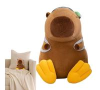 Generico Capybara Stuffed Animal, Soft Plush Toy, Portable Design, 9.84 inches, Swimwear Outfit Included, Suitable for Babies, Kids, Adults, Ideal, Home Decor, Car Companion