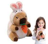 Generico Capybara Toy, Cute Stuffed Animal Plush Pillow, 7.87 inches Huggable Soft Buddy, Adorable Companion, Cozy Capybara Decor for Bedroom Couch, Bed, Display, Kids Adults