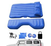 Genérico Car Bed Gonfiabile Sleeping Pad - Portatile Camping Mattress with Air Pump For Back Seat Rest | 135 x 80 cm Travel Cushion For Vehicle Overnight Stay, Extended Air Couch For Outdoor