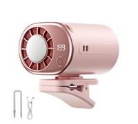 Generico Car Clamp On Fan - 360 Degree Rotatable Adjustable, Portable Fan Rechargeable Battery with Strong Clamp for Public Transport Travel Camping Golf Beach Picnic Gardening Men Women Cooling