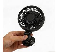 Generico Car Cooling Fan | Suction Cup High Speed Portable | Automotive Cooling Fan for Window for Auto Vehicle SUV Dashboard Windshield Summer Hot Weather