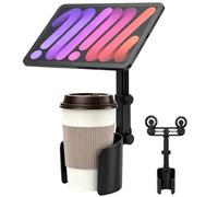 Generico Car Cup Phone Holder Magnetic Adjustable Cellphone Cradle