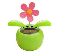 Generico Car Dashboard Decorations, Solar Powered Swaying Flower, Cute Moving Ornament for Dashboard, Eco-Friendly Solar Motion, Fun Car Accessory, Vehicle Interior Decor for Trucks SUVs RVs